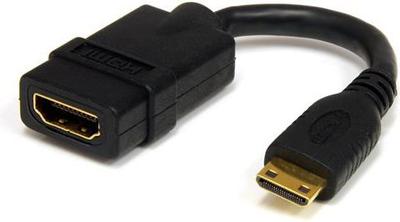 Përshtatës AV StarTech, HDMI Mini - HDMI, i zi