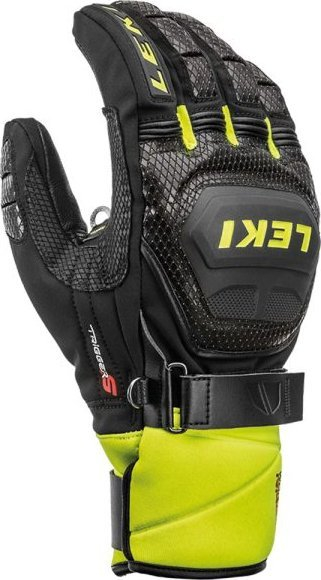 Doreza ski Leki WCR Venom GS 3D Lobster, për meshkuj, madhësia 7.5, të zeza