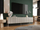 Kabinet TV Cama MEBLE ISLA, 200x40x60 cm, përfundim cashmere mat
