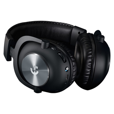 Kufje Logitech G Pro X Lightspeed Wireless, të zeza