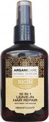 Balsam flokësh Arganicare Castor Oil 10in1, me vaj kastori, 150ml