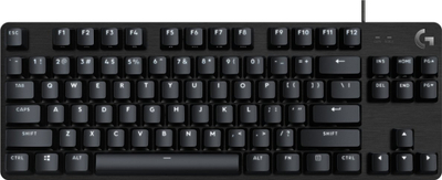 Tastierë gaming Logitech G413 TKL SE, mekanike, me drita të bardha, e zezë