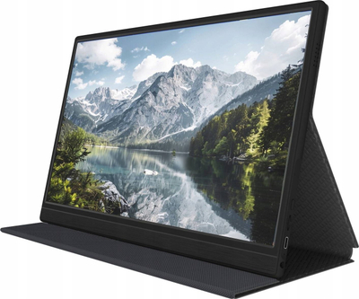 Monitor portativ Denver PMO-15601, 15.6", Full HD, USB-C, i zi