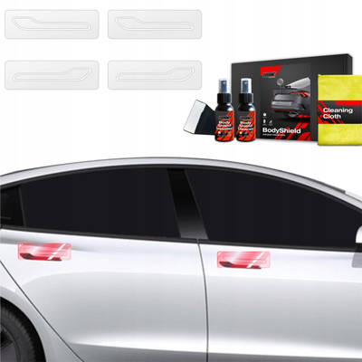 Film mbrojtës dere GrizzGlass BodyShield, Tesla Model 3 2021-2025, set 4 në 1, transparent