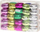 Set shirita dhuratash Teka Cocoon Ribbon Rosette, 5 mm 5 m, metalik shumëngjyrësh, 50 copë