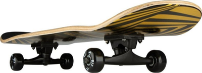 Skateboard Black Dragon Prism Blox, 79cm, ABEC 5, i artë e zi