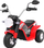 Motorçikletë elektrike fëmijësh Ramiz MiniBike, 3 rrota, me drita, e kuqe