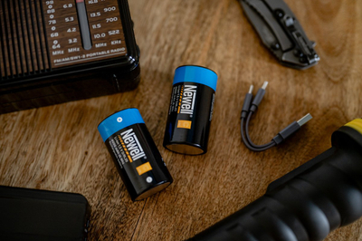 Bateri të rikarikueshme Newell USB-C 21700, 5000 mAh, set me 2 copa