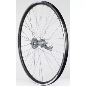 Rrotë e pasme biçiklete Velosteel RBN, 26", DoubleWall, e zezë