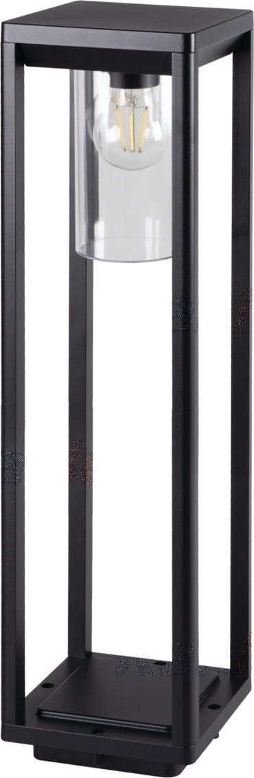 Lampadar dyshemeje Vimo, IP44, E27, 80cm, i zi
