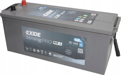 Bateri makine të rëndë Exide Strong PRO EE1403, 140Ah, 12V