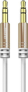 Кабел AUX Dudao Long Stretchable, 3.5mm, до 170cm, црн