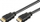 Kabllo HDMI Wentronic Goobay 61882, 1m, High Speed me Ethernet, e zezë