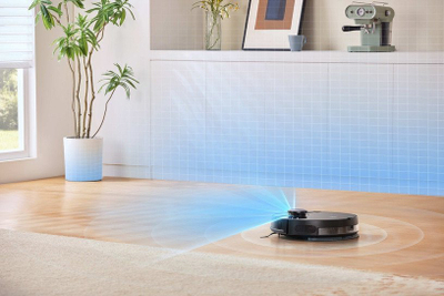 Robot pastrues Midea M7 Evo, me lazer për orientim, bateri që zgjat, ngjyrë e zezë
