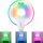Llambë inteligjente InLine SmartHome LED RGB, E27, 900lm, e bardhë e shumëngjyrëshe