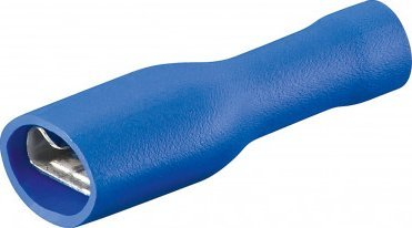 Рамна приклучница Fixpoint 931917006, 6.4mm x 0.8mm, 15A, сина
