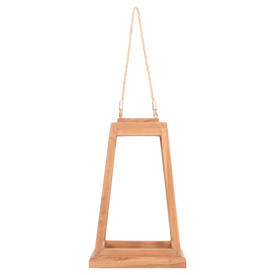 Fanar druri tavoline HomeMarkt Rami HM4584, 25x25x39cm, ngjyrë natyrale