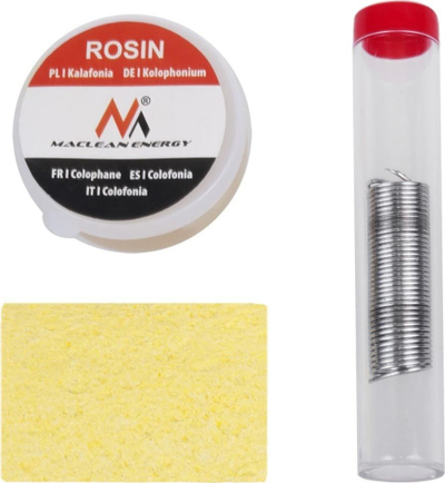 Set saldimi Maclean MCE390, hekur 60W, majë rezistive, i zi