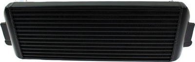 Intercooler TURBOWORKS MG-IC-095, bërthamë alumini, dalje anësore, i zi