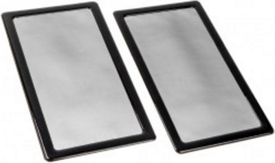Filter pluhuri DEMCiflex DF0699, set për Dan Cases A4 SFX, montim i jashtëm, i zi