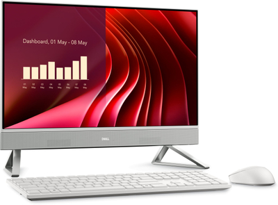 Kompjuter AIO Dell EC24250, Core i5 1334U, 16GB RAM, 1TB SSD, i bardhë