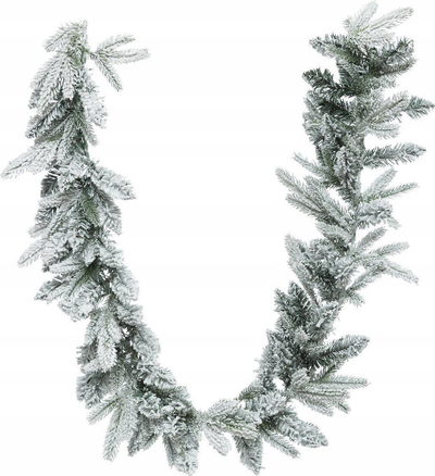 Garlandë dekorative Fééric Lights and Christmas Natural Frosty, 180cm, jeshile me efekt borë