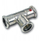 Trinik reduktues SANHA SANHA-THERM C-Stahl, d15x22x15, çelik, argjendtë