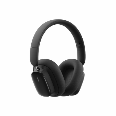 Kufje pa tel Baseus Bowie H1i ANC, Bluetooth 5.3, me heqje aktive të zhurmës, të zeza