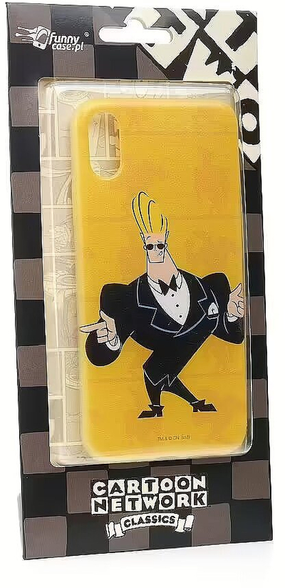 Kapak silikoni Cartoon Network Johnny Bravo për iPhone 5 5S SE, dizajn Smoking, shumëngjyrësh