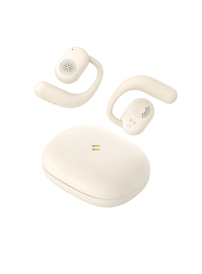 Kufje pa tela Havit OWS914 TWS, Bluetooth 5.3, 21 orë bateri, bezhë