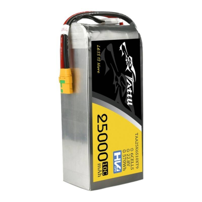 Bateri droni Tattu HV LiPo 6S, 25000mAh, 22.8V, XT90-S
