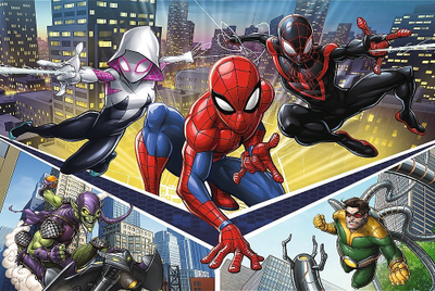 Puzzle Trefl Disney Marvel Spiderman 15422, 160 pjesë, 41 x 27.5 cm, me figura shumëngjyrëshe