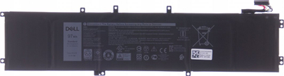 Bateri për laptop Dell 6C, 97WHR, Li-Ion, e zezë