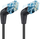Kабел за мрежа Techly ICOC U6A-TPE36-015B, CAT6a U UTP, 1.5m, сина