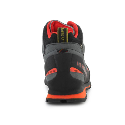 Këpucë hiking La Sportiva Boulder X GTX Mid, Gore Tex, gri me të zezë