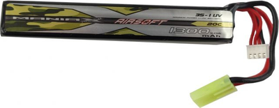 Bateri	Airsoft ManiaX 1300mAh, 11.1V, 20C 