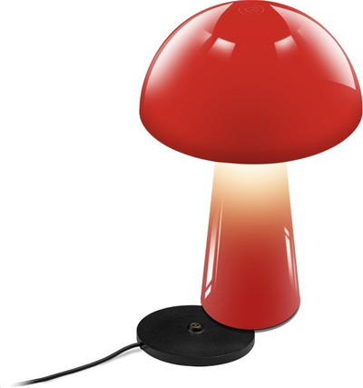 Lampë tavoline për jashtë Centry Coco, me USB, me rregullim drite (DIM), IP54, e kuqe