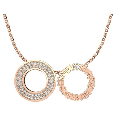 Qafore për femra Swarovski Admiration 5636958, artë rozë