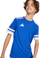 Bluzë sportive për kalamaj adidas Squadra 25 Jr JJ0054, poliester, e bardhë