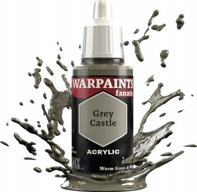 Bojë akrilike The Army Painter Warpaints Fanatic Grey Castle, 18ml, gri neutrale