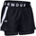 Pantallona të shkurtra Under Armour Play Up 2in1 W 1351981-001, kompresive, të zeza