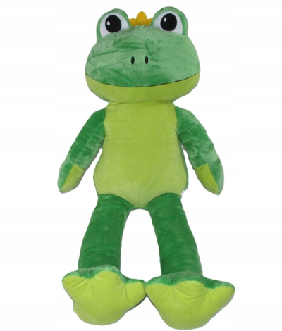 Lodër pelushi Sun-Day Plush Frog XXL, bretkosë 85cm, maskotë, jeshile