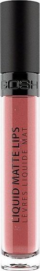 Buzëkuq i lëngshëm Gosh Copenhagen Liquid Matte, 003 Nougat Fudge, 4 ml, nude