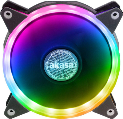 Set ventilatoresh Akasa VEGAS AR7 AK-FN107, 3x120mm, aRGB LED, t’zi
