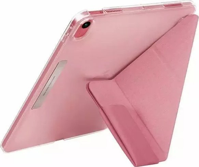 Mbrojtëse tableti UNIQ Camden për iPad 10th Gen 10.9", kapak palos, ngjyrë roze rouge