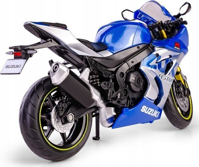 Model makine Daff RMZ, 1:12 Suzuki GSX R1000R Racing, die cast, blu