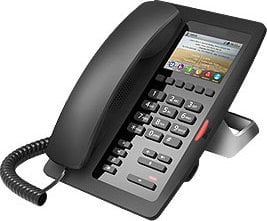 Telefoni IP Fanvil H5, ekran 3.5", 6 butona programueshëm, i zi