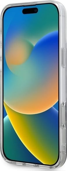 Mbulesë telefoni US Polo Assn për iPhone 16 Pro 6.3", me unazë MagSafe, e zezë