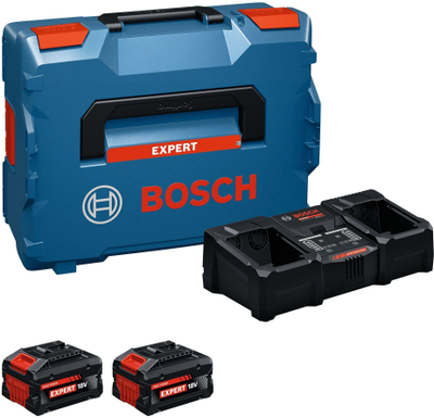 Set karikues me bateri Bosch Expert EXAL18V2-320, 18V, 8.0Ah, i zi