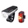 Set drita biçiklete Sigma Aura 60 Infinity, USB, rezistente ndaj ujit, i zi